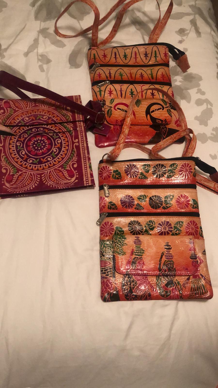 Amazon.com: Crafts of India: Shantiniketan Bags
